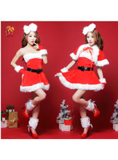 Red Christmas With Belt MH3063
