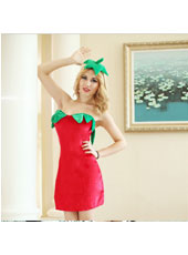Red Strawberry Costume MH3105