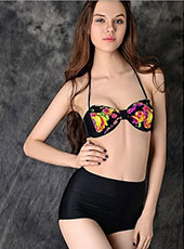 Black high waist bikini S,M,L,XL MH2139