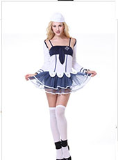 Blue and White Navy Costume MH3083