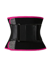 Pink Waist Trimmer with Loop Slide Buckle MHW100116P