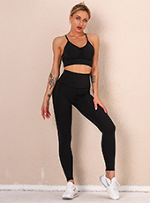 Sling top hip lift trousers yoga suit MH133600
