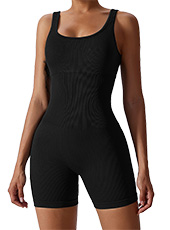 One Piece Exercise Workout Short Jumpsuit Rompers MH133792
