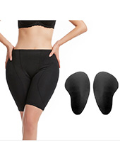 Butt Hip Enhancer Black Padded Shaper PantiesMT000289B