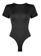 Essential Crew Neck Short Sleeve Bodysuit MT000353PU