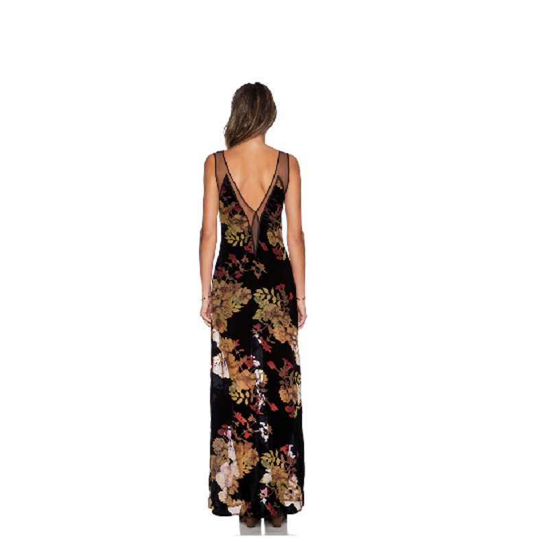 Floral Elegant Evening Dress S.M.L.XL MH5018