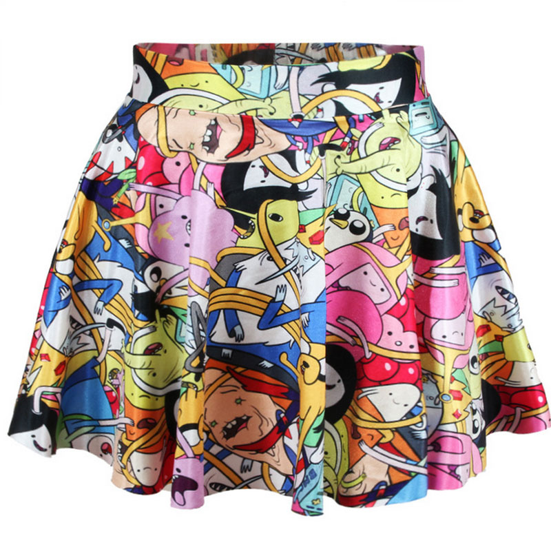 Adventure Time Short Skirt S,M,L,XL MH8005