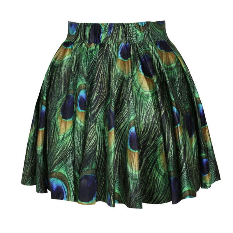  Peacock Fashion Style Crop Top MH8040