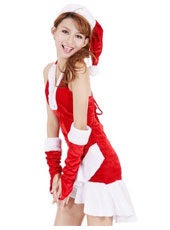 Red Hypotenuse Dress MH3066