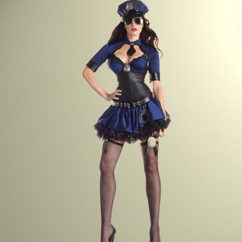 8 PCS Police costume MH3074