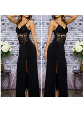Black Lace Long Beach Dess S,M,L MH5133