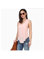 Sexy chiffon vest S,M,L,XL,XXL MH8153