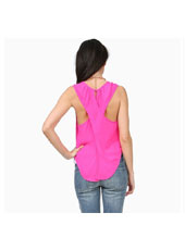 Red sexy chiffon vest S,M,L,XL,XXL MH8154