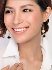 Four-leaf clover Length Ring MH9010