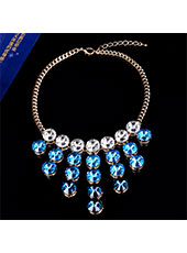 Blue Pearl Necklace MH9017