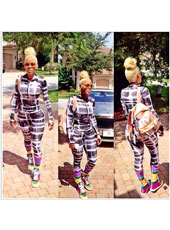 Long Sleeve Tight Jumpsuits S,M,L MH5269