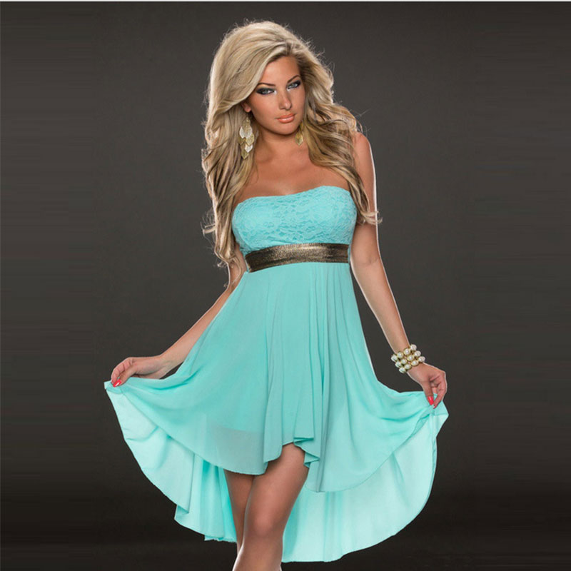 Blue Off Shoulder Peplum Dress S-XL MH5143