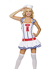 White Sailor Costume MH3075