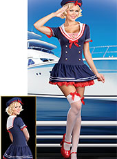 Dark Blue Sexy Navy Costume MH3077