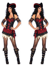 Beauty King Pirate Costume MH3093