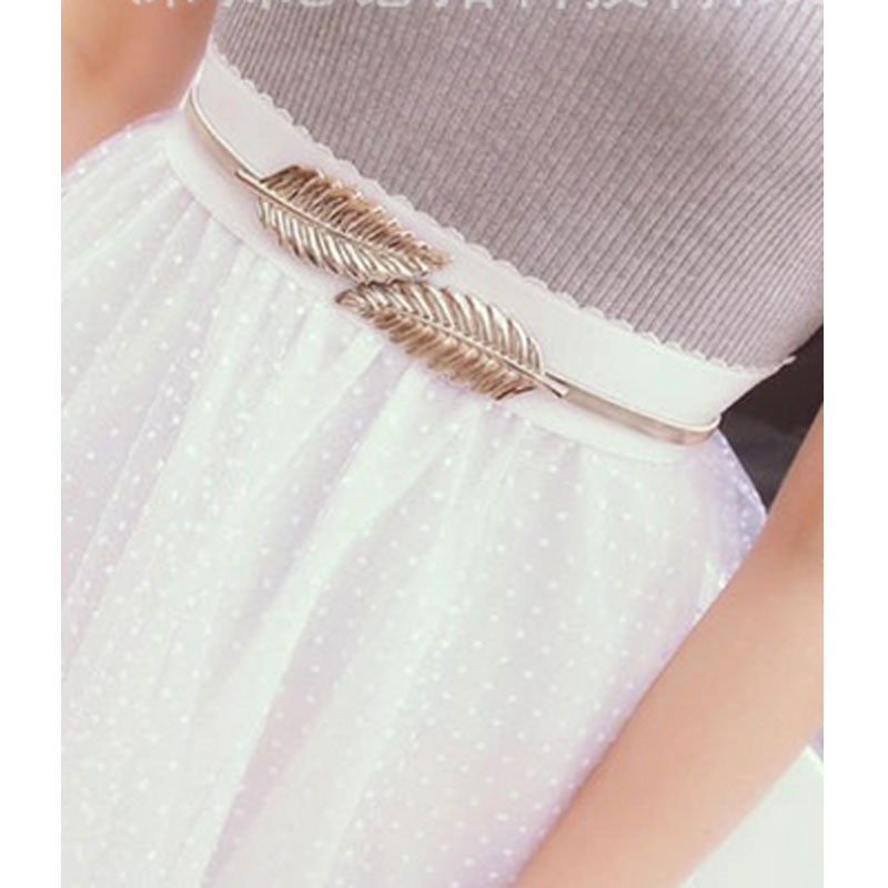 Gold leaf waist belt MH9031