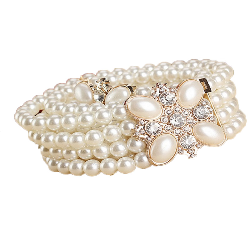 Pearl waist belt MH9033