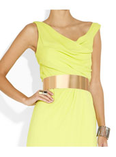 Big wide gold belt MH9038