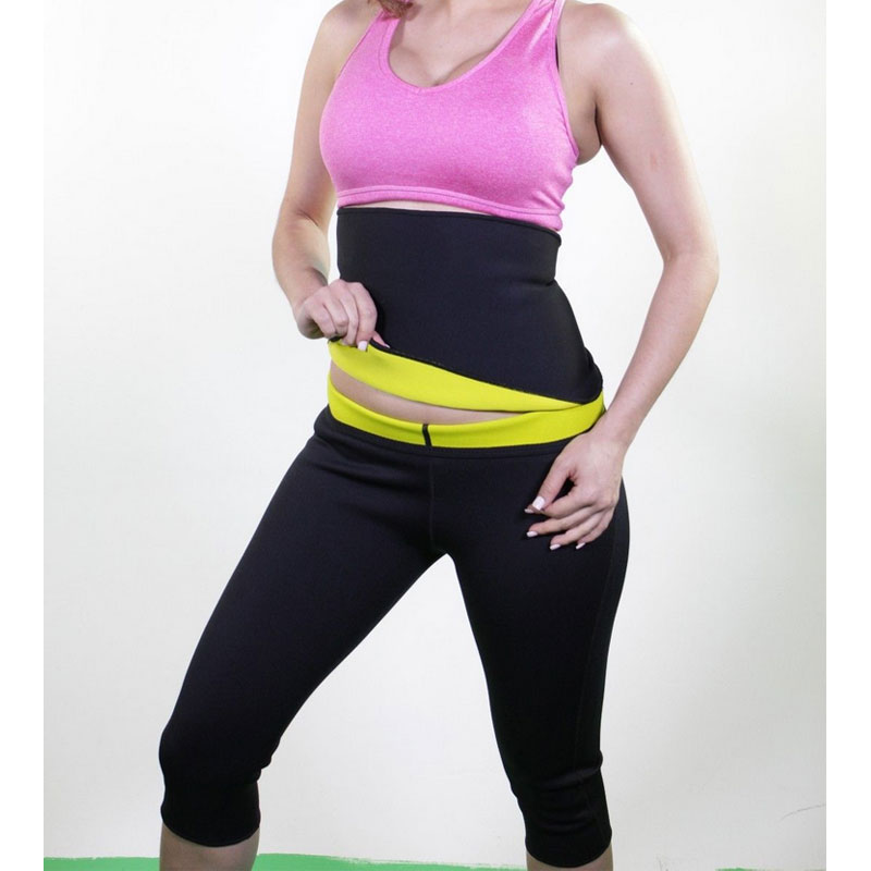 Black Neoprene Fitness Waist Cincher　Sheath S-XXL MH1088  