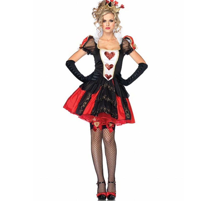 Black and red halloween dress MH3128