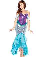 Cosplay sexy mermaid dress costume   MH3153