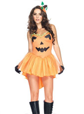 pumpkin dress halloween costume MH3154