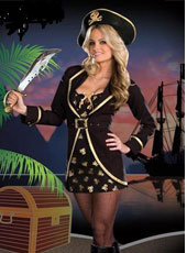 Long sleeve pirate costume MH3189