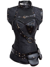 Punk Bustier Steel Bone Corset S-XXL  MH1208