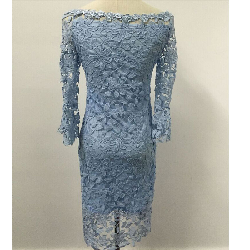 The light blue dress S-XL MH5380