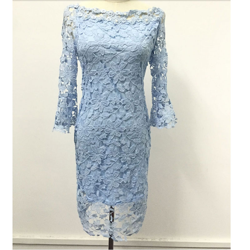 The light blue dress S-XL MH5380