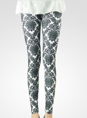 Kanha-sukka Flower Slim Leggings MH13020