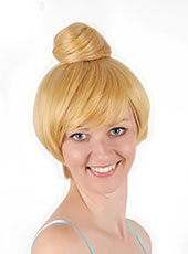 Synthetic 100% High Temperature Fiber Gold Short Hair MH15001