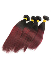 Brazilian Ombre Straight Hair Extension M-7XL MH15038