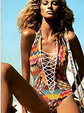 Colorful Hollow Out One Piece Swimwear S-XL MH2620