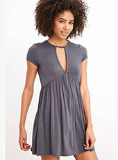 Short Sleeve Skate Dress S-XL MH5435