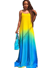 Loose Strapes Long Dress S-XXL MH5471