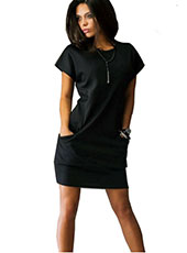 Black Short Sleeve Pocket S-XL MH5488