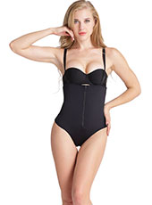 Black Clip&Zip Slimming Body Shaper XS-3XL MH1380