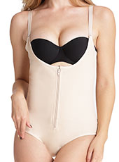 Nude Color Strapes With Zipper Bodyshaper  XS-3XL MH1303