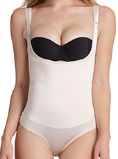 Nude Clip&Zip Sweat Slimming Body Shaper XS-3XL MH1370