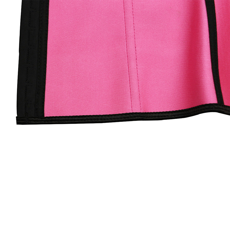 Pink Latex Vest Corset XS-6XL MH1050