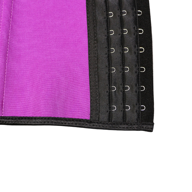 Purple Latex Vest Corset XS-6XL MH1052