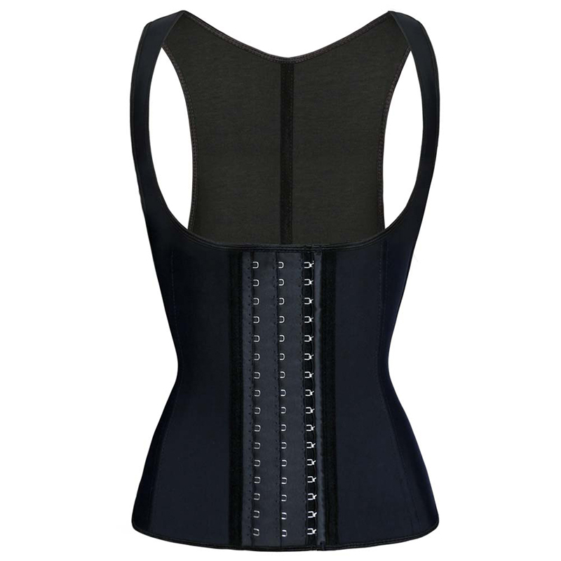 Black 9 Steel bone vest waist cincher XXS-6XL MH1009
