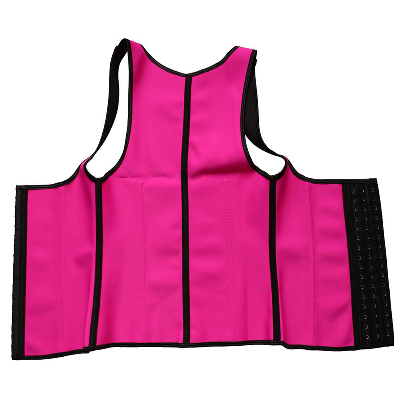 Pink Two Strapes Vest Waist Cincher XXS-6XL MH1011