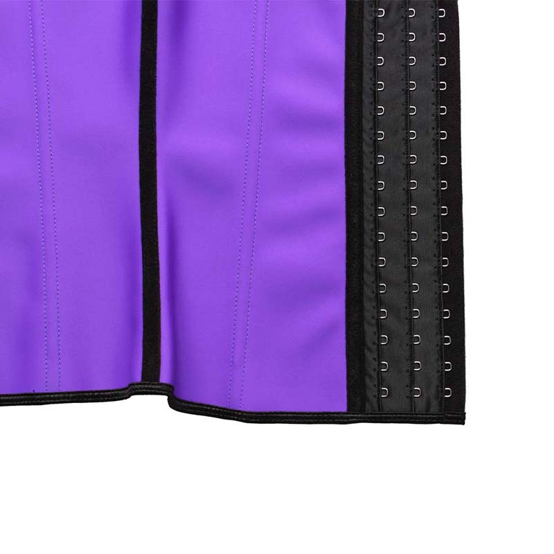 Purple 9 steel bone Vest Waist Cincher XXS-6XL MH1012